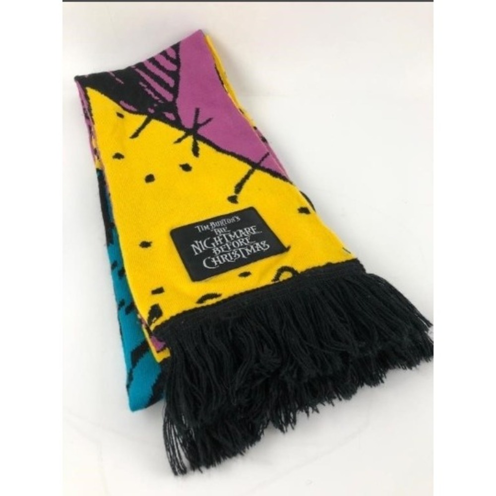 Disney Sally Patchwork Scarf Nightmare Before Christmas Halloween Cosplay Jack